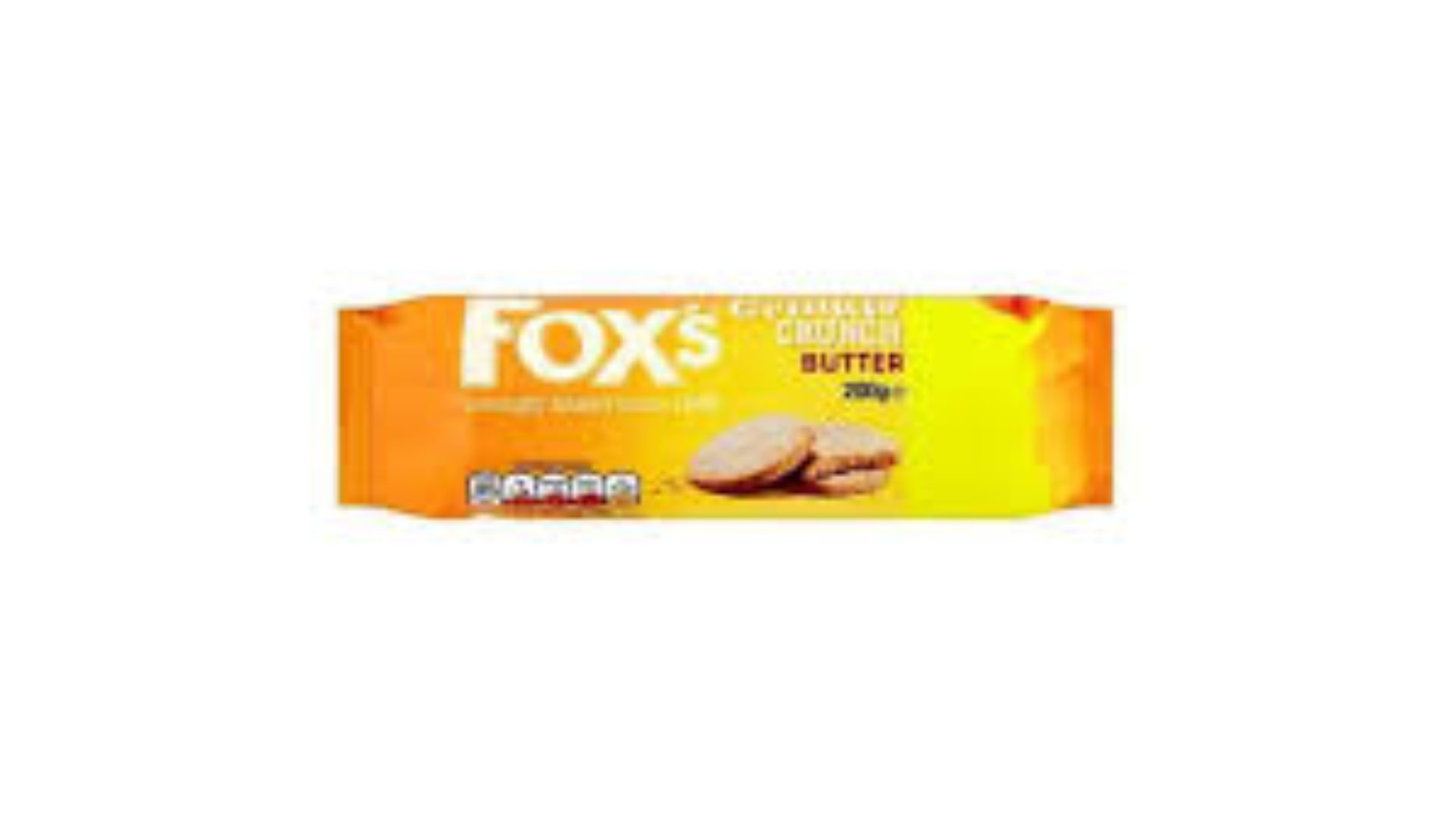 FOXS BUTTER CRINKLES 200G